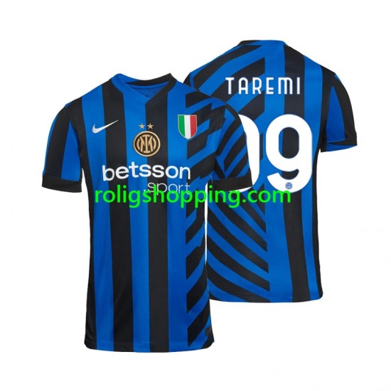 Fotbollströja Inter Milan Mehdi Taremi 99 Män Hemmaställ 2024-2025 Kort ärm