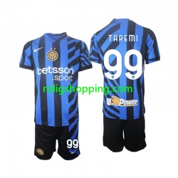 Fotbollströja Inter Milan Mehdi Taremi 99 Barn Hemmaställ 2024-2025 Kort ärm