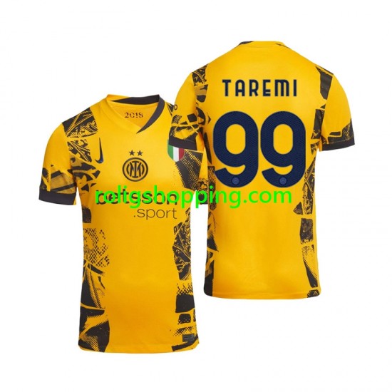 Fotbollströja Inter Milan Mehdi Taremi 99 Män Tredjeställ 2024-2025 Kort ärm