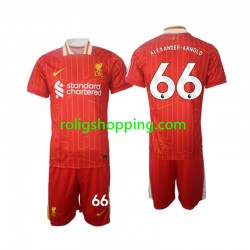 Fotbollströja Liverpool Alexander-Arnold 66 Barn Hemmaställ 2024-2025 Kort ärm