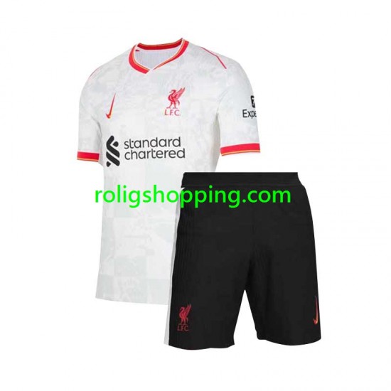 Fotbollströja Liverpool Barn Tredjeställ 2024-2025 Kort ärm