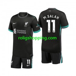 Fotbollströja Liverpool M.Salah 11 Barn Bortaställ 2024-2025 Kort ärm