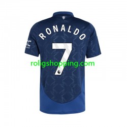 Fotbollströja Manchester United Cristiano Ronaldo 7 Män Bortaställ 2024-2025 Kort ärm