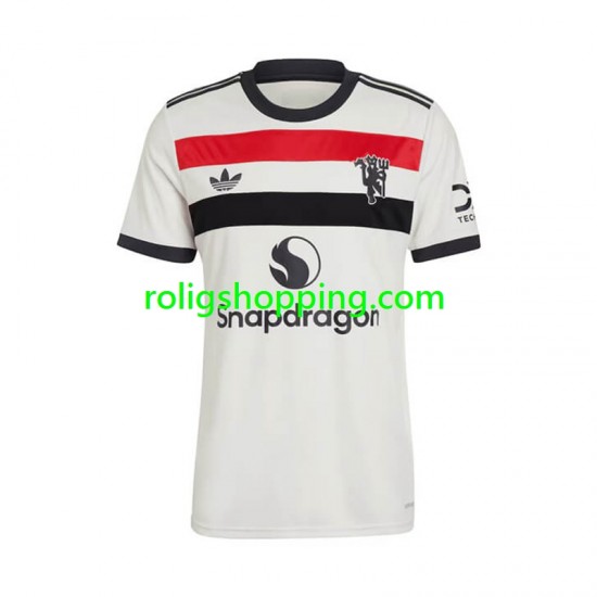 Fotbollströja Manchester United Män Tredjeställ 2024-2025 Kort ärm