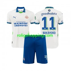Fotbollströja PSV Eindhoven Johan Bakayoko 11 Barn Tredjeställ 2024-2025 Kort ärm