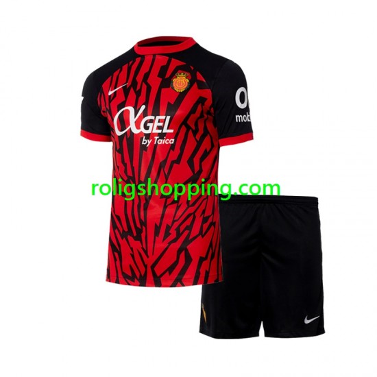 Fotbollströja RCD Mallorca Barn Hemmaställ 2024-2025 Kort ärm