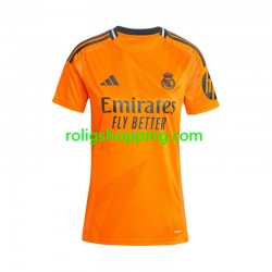 Fotbollströja Real Madrid Kvinnor Bortaställ 2024-2025 Kort ärm