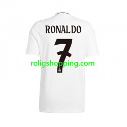 Fotbollströja Real Madrid Cristiano Ronaldo 7 Män Hemmaställ 2024-2025 Kort ärm
