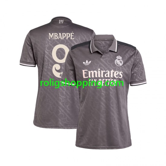 Fotbollströja Real Madrid Mbappé  9 Män Tredjeställ 2024-2025 Kort ärm