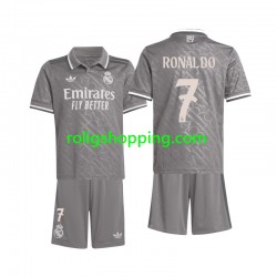 Fotbollströja Real Madrid Ronaldo 7 Barn Tredjeställ 2024-2025 Kort ärm