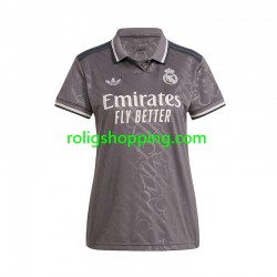 Fotbollströja Real Madrid Kvinnor Tredjeställ 2024-2025 Kort ärm