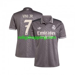 Fotbollströja Real Madrid VINI JR 7 Män Tredjeställ 2024-2025 Kort ärm