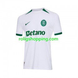 Fotbollströja Sporting Lissabon Män Bortaställ 2024-2025 Kort ärm