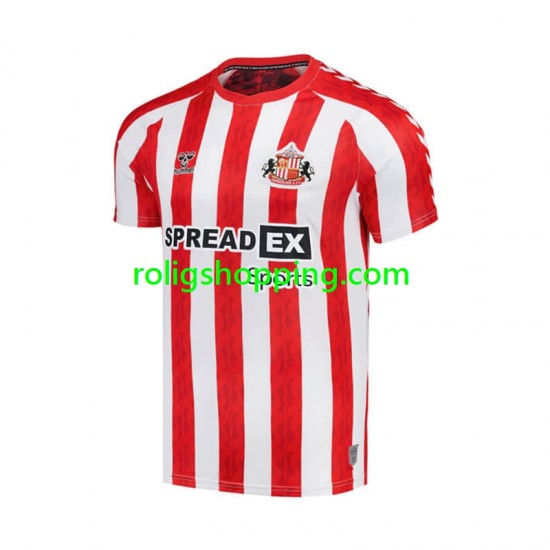 Fotbollströja Sunderland Män Hemmaställ 2024-2025 Kort ärm