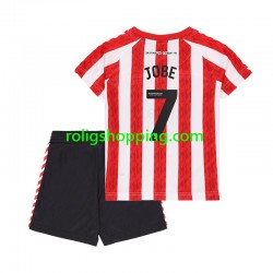 Fotbollströja Sunderland Jobe Bellingham 7 Barn Hemmaställ 2024-2025 Kort ärm