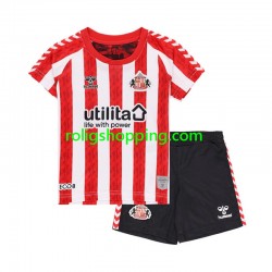 Fotbollströja Sunderland Barn Hemmaställ 2024-2025 Kort ärm