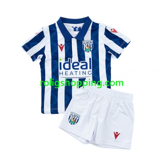 Fotbollströja West Bromwich Albion Barn Hemmaställ 2024-2025 Kort ärm