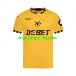 Fotbollströja Wolverhampton Wanderers Män Hemmaställ 2024-2025 Kort ärm