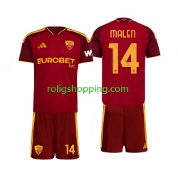 Fotbollströja AS Roma Donyell Malen 14 Barn Hemmaställ 2026-2027 Kort ärm Fotbollströja AS Roma Donyell Malen 14 Barn Hemmaställ 2026-2027 Kort ärm