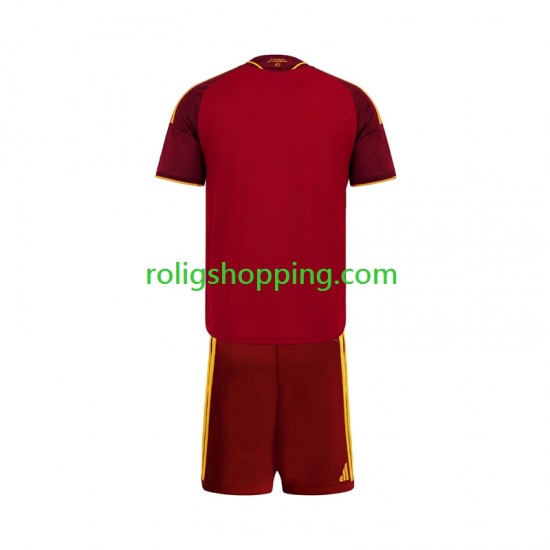 Fotbollströja AS Roma Barn Hemmaställ 2026-2027 Kort ärm