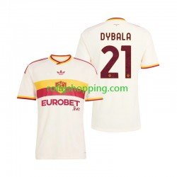Fotbollströja AS Roma Paulo Dybala 21 Män Bortaställ 2026-2027 Kort ärm