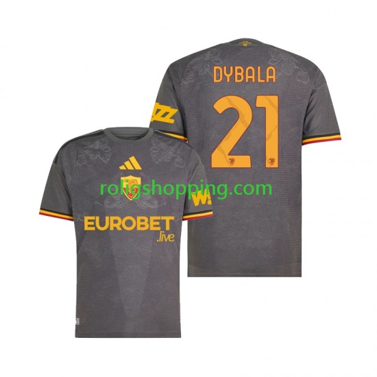 Fotbollströja AS Roma Paulo Dybala 21 Män Tredjeställ 2026-2027 Kort ärm