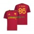 Fotbollströja AS Roma Rodrigo Mora 86 Män Hemmaställ 2026-2027 Kort ärm