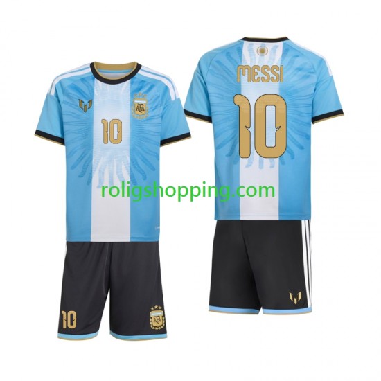 Fotbollströja Argentina Lionel Messi 10 Special Barn Hemmaställ 2026-2027 Kort ärm