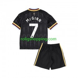 Fotbollströja Aston Villa John McGinn 7 Barn Bortaställ 2026-2027 Kort ärm