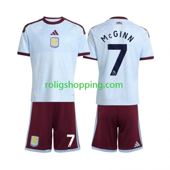 Fotbollströja Aston Villa John McGinn 7 Barn Tredjeställ 2026-2027 Kort ärm
