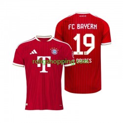 Fotbollströja FC Bayern München Alphonso Davies 19 Män Hemmaställ 2026-2027 Kort ärm