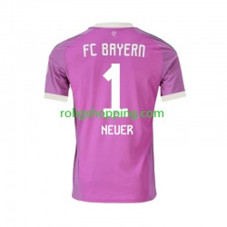 Fotbollströja FC Bayern München Manuel Neuer 1 Målvakt Män Tredjeställ 2026-2027 Kort ärm