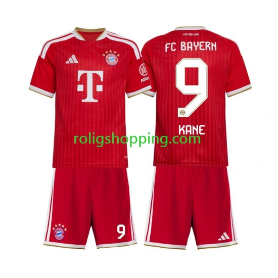 Fotbollströja FC Bayern München Harry Kane 9 Barn Hemmaställ 2026-2027 Kort ärm