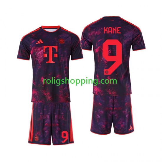 Fotbollströja FC Bayern München Harry Kane 9 Barn Tredjeställ 2026-2027 Kort ärm
