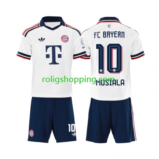 Fotbollströja FC Bayern München Jamal Musiala 10 Barn Bortaställ 2026-2027 Kort ärm