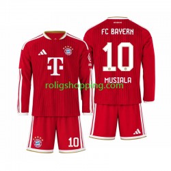 Fotbollströja FC Bayern München Jamal Musiala 10 Barn Hemmaställ 2026-2027 Lång ärm
