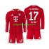 Fotbollströja FC Bayern München Michael Olise 17 Barn Hemmaställ 2026-2027 Lång ärm