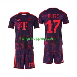 Fotbollströja FC Bayern München Michael Olise 17 Barn Tredjeställ 2026-2027 Kort ärm