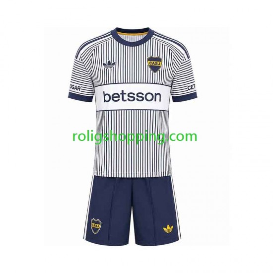 Fotbollströja CA Boca Juniors Barn Bortaställ 2026-2027 Kort ärm