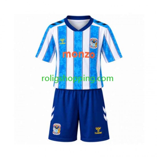 Fotbollströja Coventry City Barn Hemmaställ 2026-2027 Kort ärm