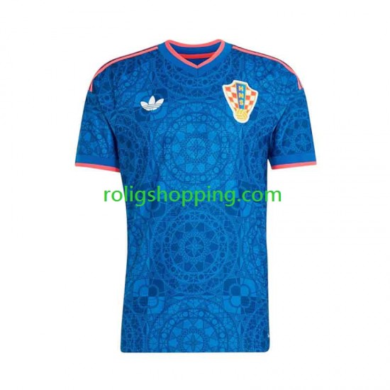 Fotbollströja Kroatien Män Bortaställ 2026-2027 Kort ärm