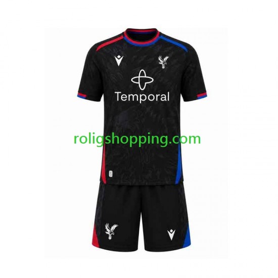 Fotbollströja Crystal Palace Barn Bortaställ 2026-2027 Kort ärm