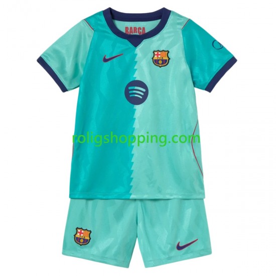 Fotbollströja FC Barcelona Barn Tredjeställ 2026-2027 Kort ärm