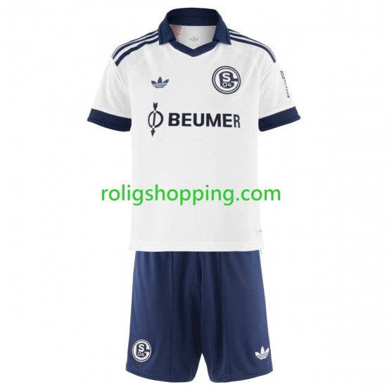 Fotbollströja FC Schalke 04 Barn Bortaställ 2026-2027 Kort ärm