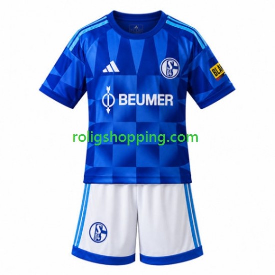 Fotbollströja FC Schalke 04 Barn Hemmaställ 2026-2027 Kort ärm