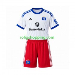 Fotbollströja Hamburger SV Barn Hemmaställ 2026-2027 Kort ärm Fotbollströja Hamburger SV Barn Hemmaställ 2026-2027 Kort ärm