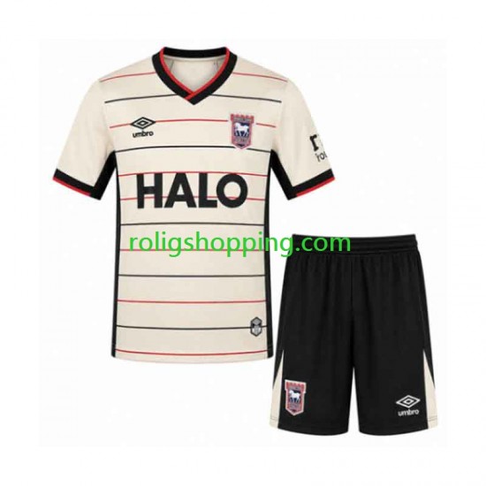 Fotbollströja Ipswich Town Barn Bortaställ 2026-2027 Kort ärm