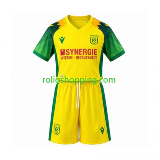 Fotbollströja Nantes Barn Hemmaställ 2026-2027 Kort ärm