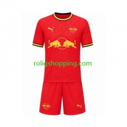 Fotbollströja RB Leipzig Barn Bortaställ 2026-2027 Kort ärm