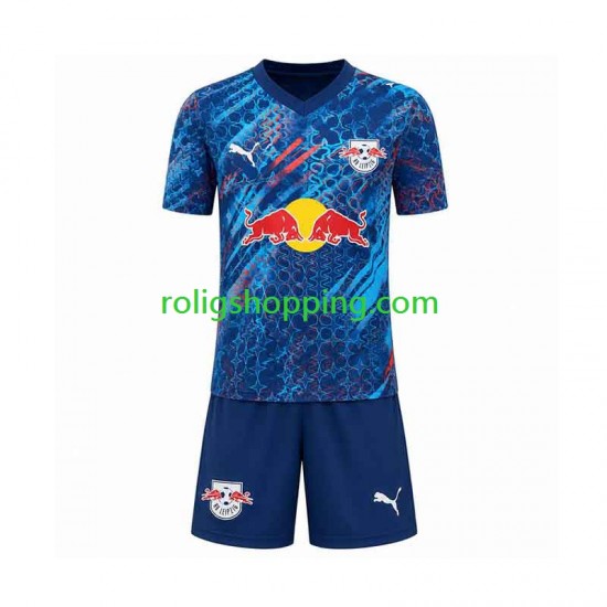 Fotbollströja RB Leipzig Barn Tredjeställ 2026-2027 Kort ärm